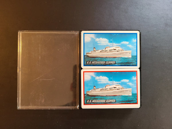 S.S. Milwaukee Clipper Bridge Set Playing Cards